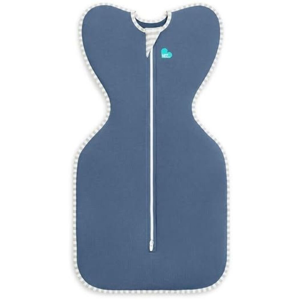 Love to Dream Swaddle Up Sleep Sack- Cotton 1.0 TOG - Denim - S